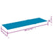 Ligstoelen 2 st met kussens massief acaciahout