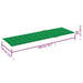 Ligstoelen 2 st met kussens massief acaciahout