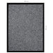 Deurmat 60x80 cm grijs