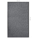 Deurmat 90x150 cm grijs