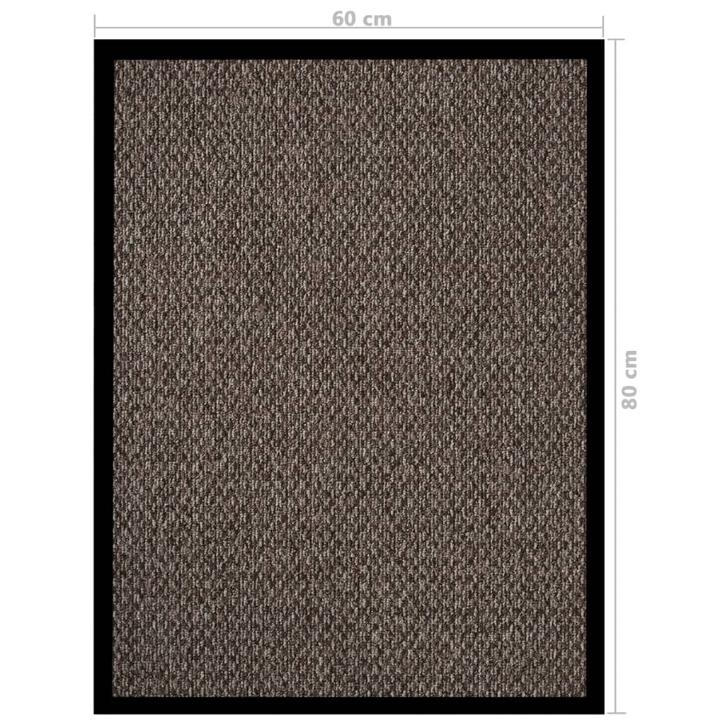 Deurmat 60x80 cm beige