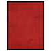 Deurmat 40x60 cm rood