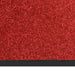 Deurmat 40x60 cm rood