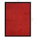 Deurmat 60x80 cm rood