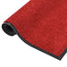 Deurmat 80x120 cm rood