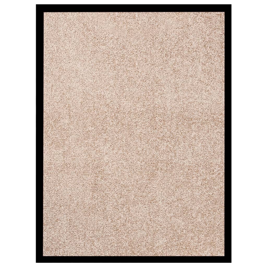Deurmat 60x80 cm beige