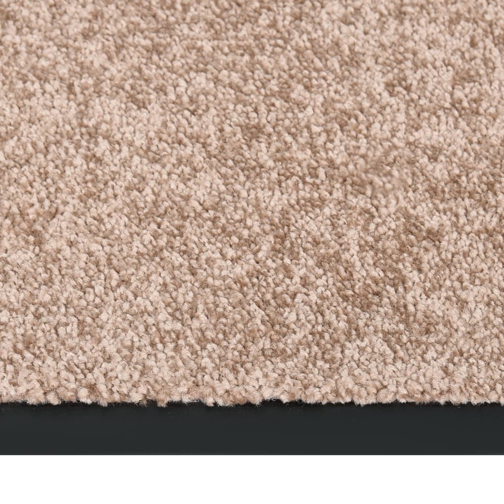 Deurmat 60x80 cm beige