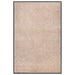 Deurmat 80x120 cm beige