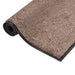 Deurmat 60x80 cm bruin