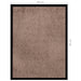 Deurmat 60x80 cm bruin