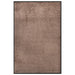 Deurmat 80x120 cm bruin