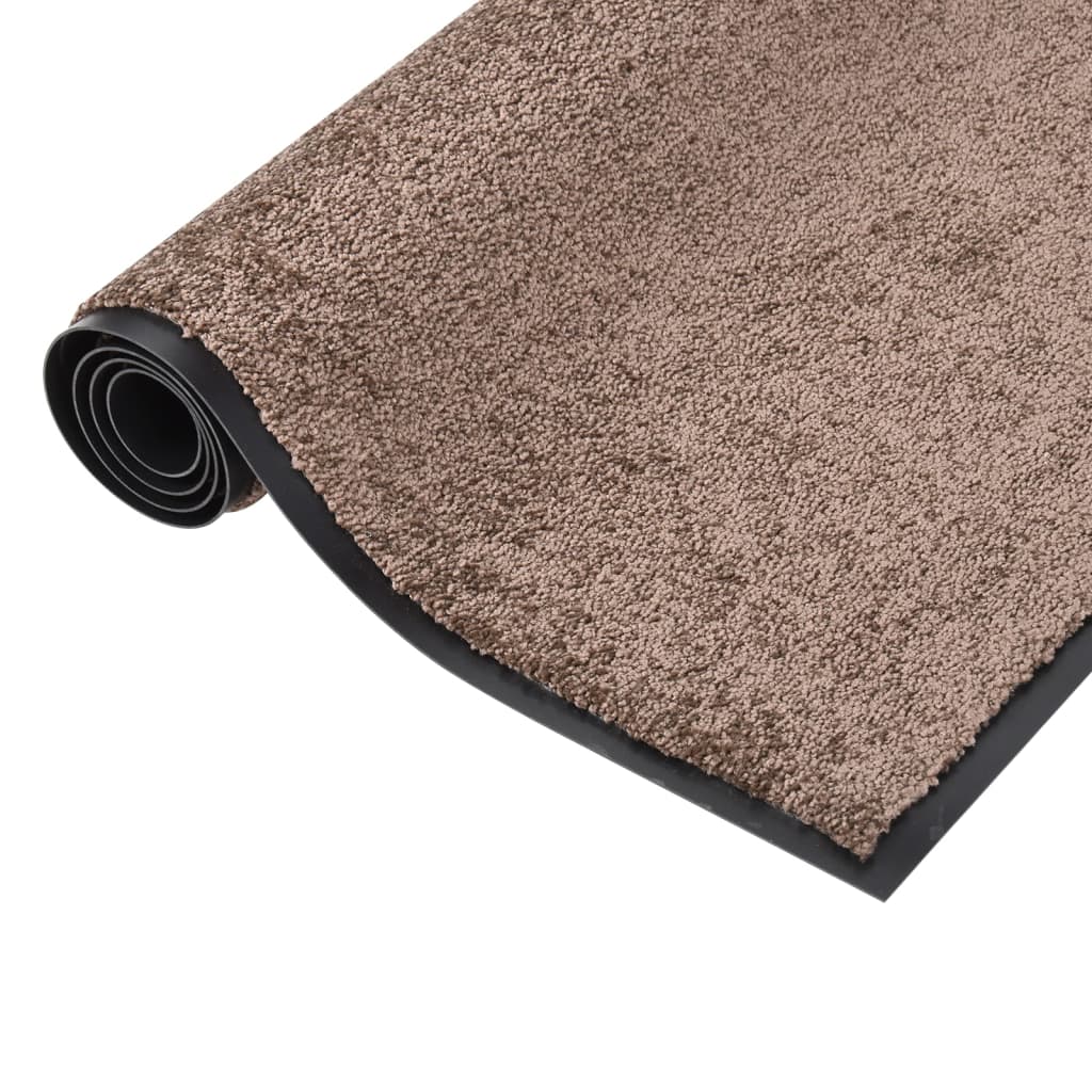Deurmat 80x120 cm bruin