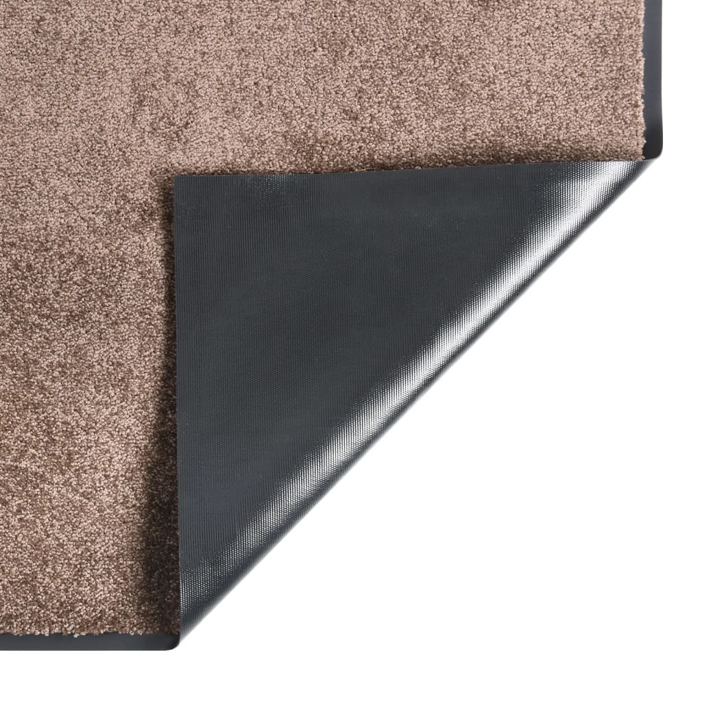 Deurmat 80x120 cm bruin