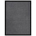 Deurmat 40x60 cm antracietkleurig