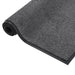 Deurmat 60x80 cm antracietkleurig