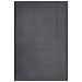 Deurmat 80x120 cm antracietkleurig