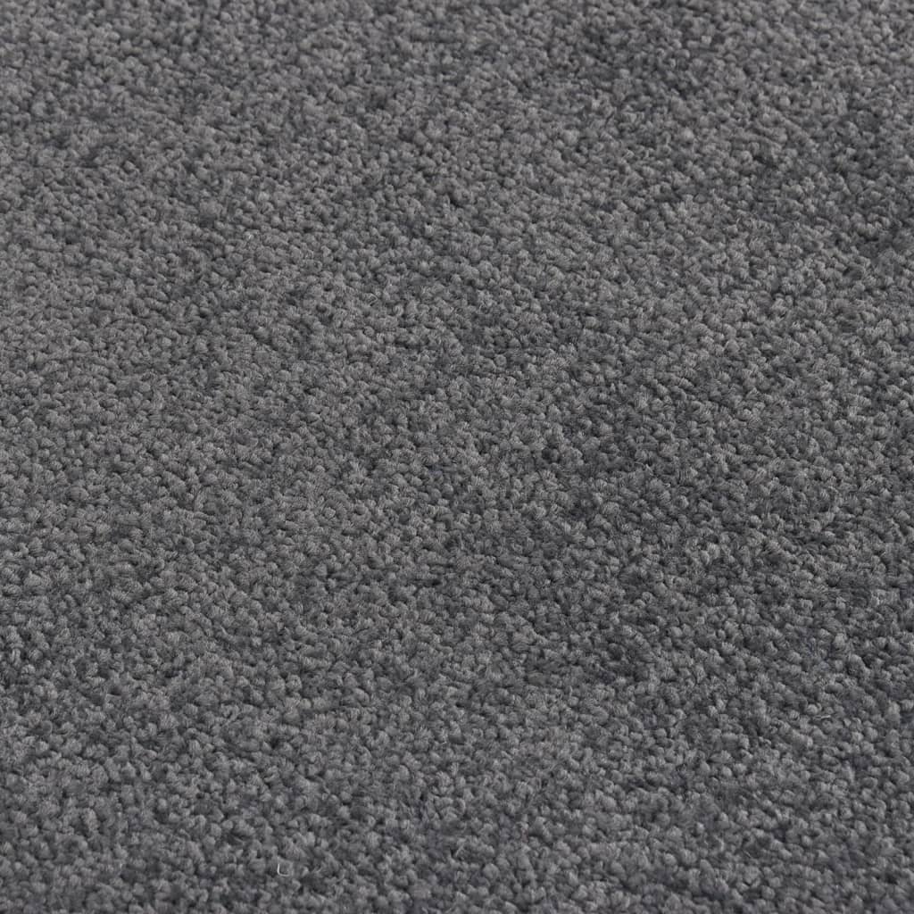 Deurmat 80x120 cm antracietkleurig