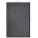 Deurmat 80x120 cm antracietkleurig