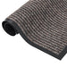 Deurmat 40x60 cm gestreept beige