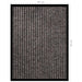 Deurmat 40x60 cm gestreept beige