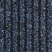 Deurmat 40x60 cm gestreept blauw