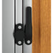 Tuinhuis Bruin 118,5x97x209,5 cm Gegalvaniseerd Staal