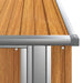 Tuinhuis Bruin 118,5x97x209,5 cm Gegalvaniseerd Staal