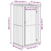 Tuinhuis Bruin 118,5x97x209,5 cm Gegalvaniseerd Staal