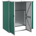 Tuinschuur 161x89x161 cm gegalvaniseerd staal groen