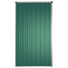 Tuinschuur 161x89x161 cm gegalvaniseerd staal groen