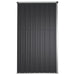 Tuinschuur 161x89x161 cm gegalvaniseerd staal antracietkleurig