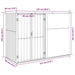 Tuinschuur 225x89x161 cm gegalvaniseerd staal bruin