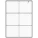 Inloopdouchewand 140x195 cm ESG-glas transparant en zwart