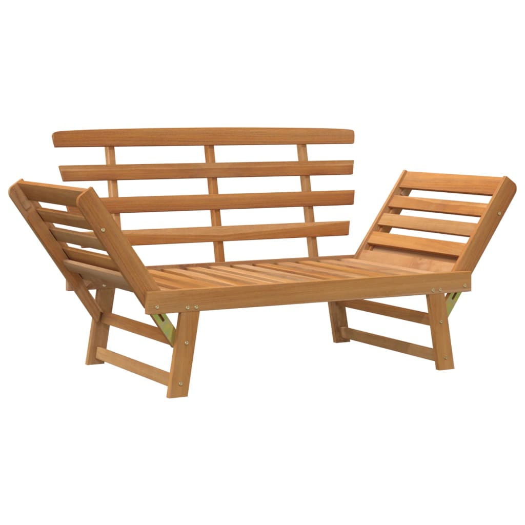 Tuinbank 2-In-1 190 Cm Massief Acaciahout Bruin