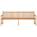 Tuinbank 228 cm massief teakhout