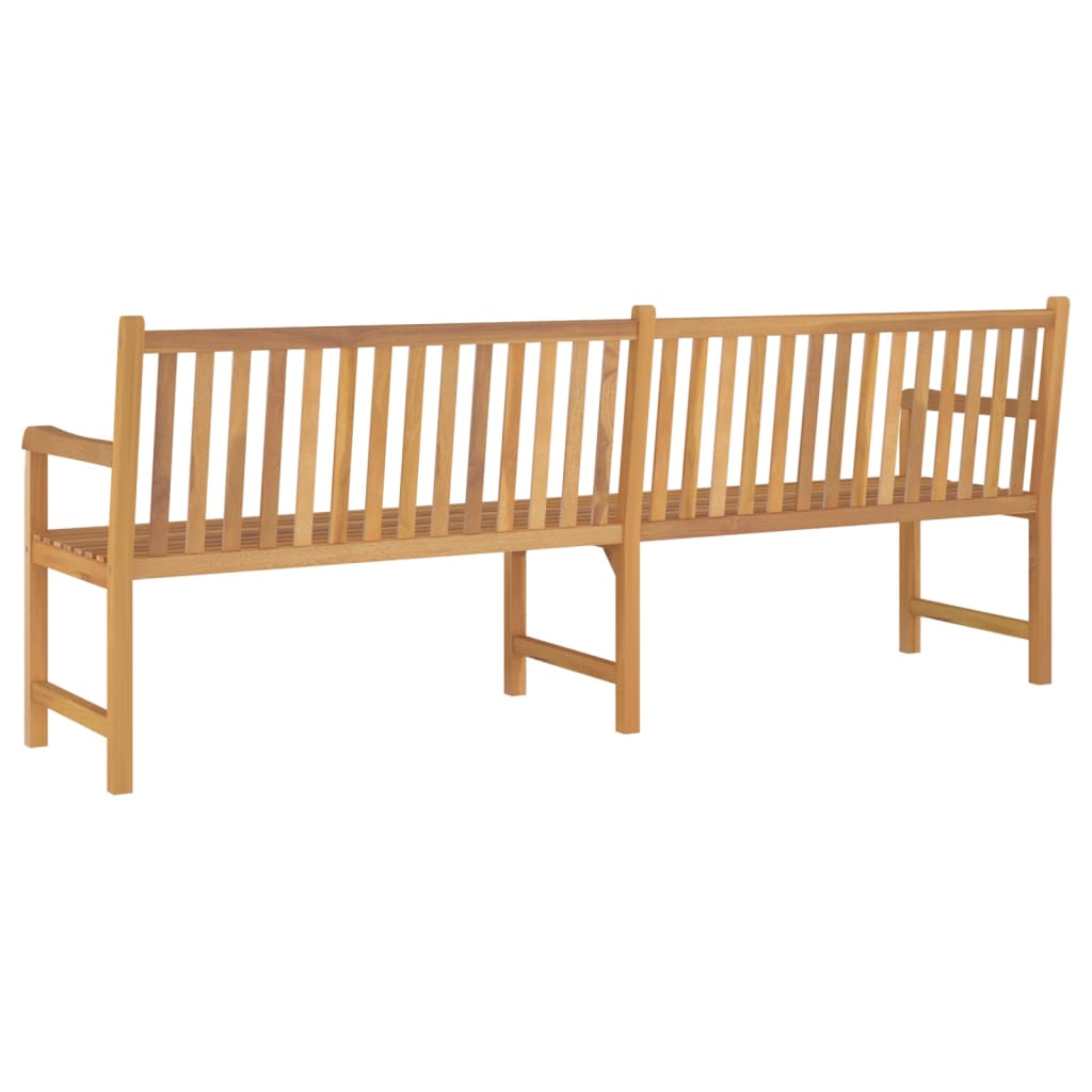 Tuinbank 228 cm massief teakhout