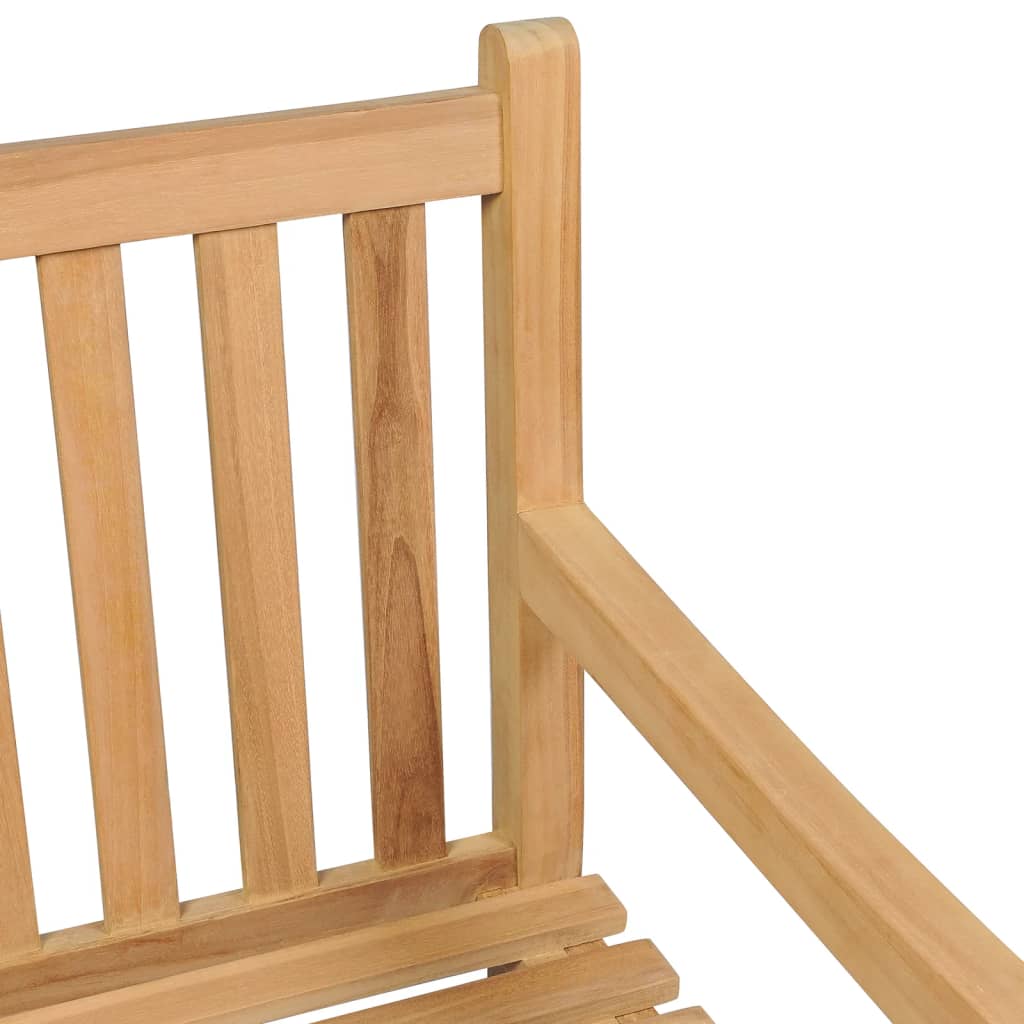 Tuinbank 228 cm massief teakhout