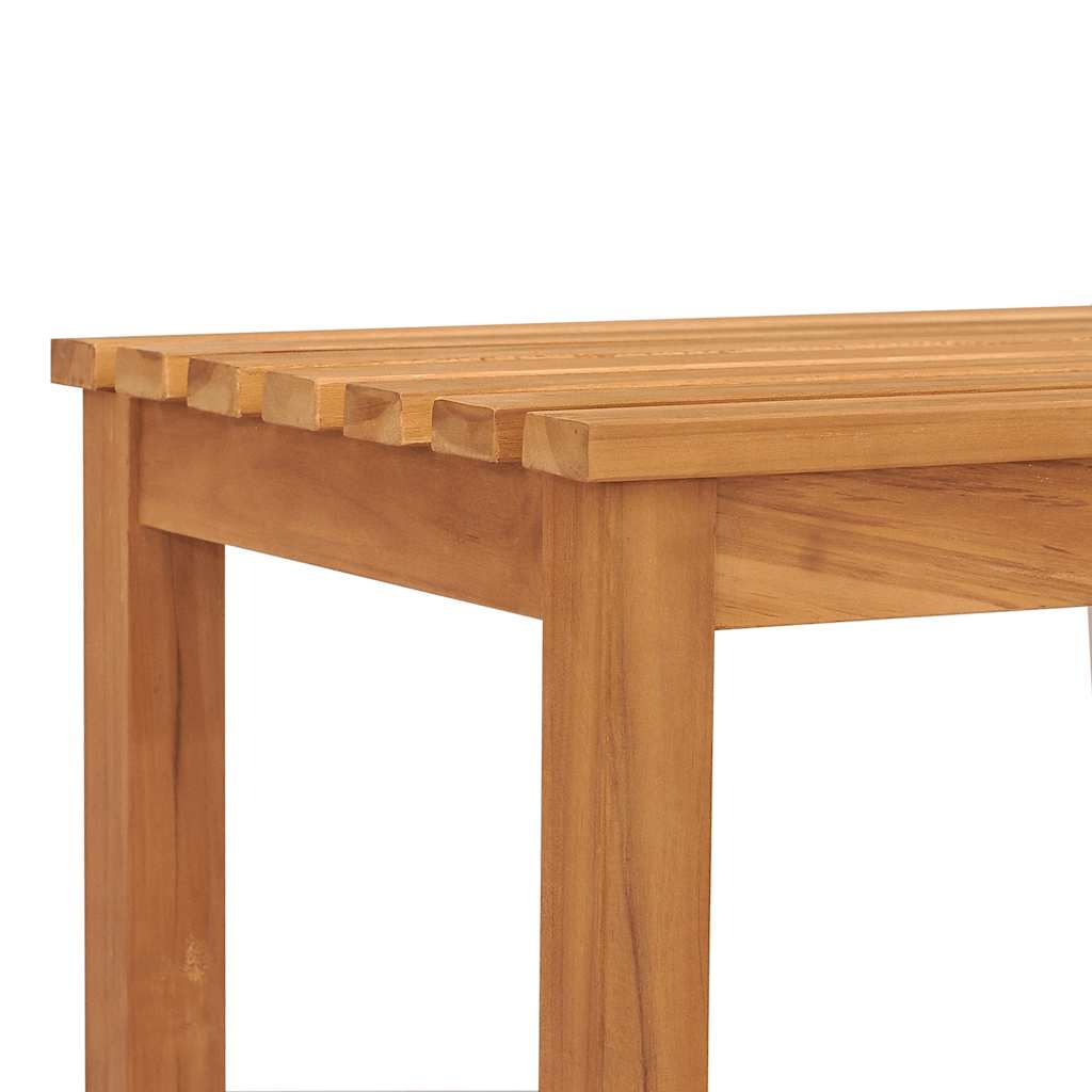 Tuinbank 114 cm massief teakhout