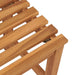 Tuinbank 114 cm massief teakhout