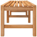 Tuinbank 150 cm massief teakhout
