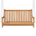 Schommelbank 114x60x64 cm massief teakhout