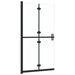 Inloopdouchewand inklapbaar 90x190 cm ESG-glas transparant