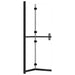 Inloopdouchewand inklapbaar 100x190 cm ESG-glas transparant