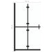 Inloopdouchewand inklapbaar 120x190 cm ESG-glas transparant