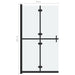 Inloopdouchewand inklapbaar 70x190 cm ESG-glas mat