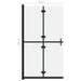 Inloopdouchewand inklapbaar 80x190 cm ESG-glas mat