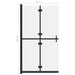Inloopdouchewand inklapbaar 90x190 cm ESG-glas mat