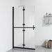 Inloopdouchewand inklapbaar 110x190 cm ESG-glas mat