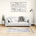 Vloerkleed wasbaar 80x150 cm grijs