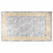 Vloerkleed wasbaar 120x180 cm grijs